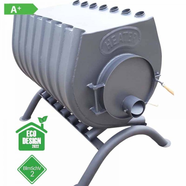 Speciální teplovzdušná kamna HEATER s plotnou